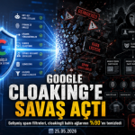 Google artık cloaking tekniğini engelliyor.